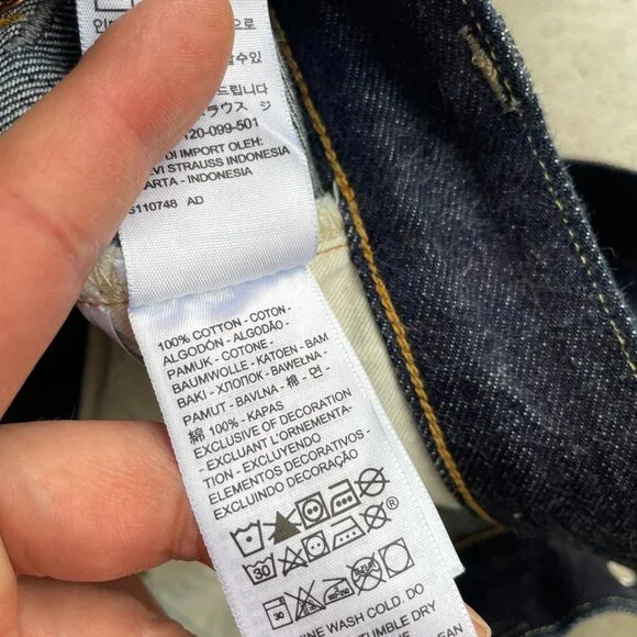 Levi's LVC 501Z XX 1954 Jeans ''Big E'' Original Fit Japan Woven